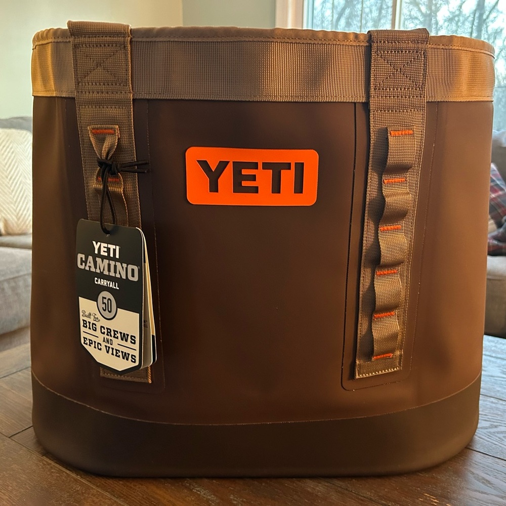 YETI Camino 50 in Wetlands Brown.   NWT